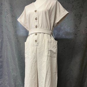 Used: Short Sleeve Jumpsuit with pockets